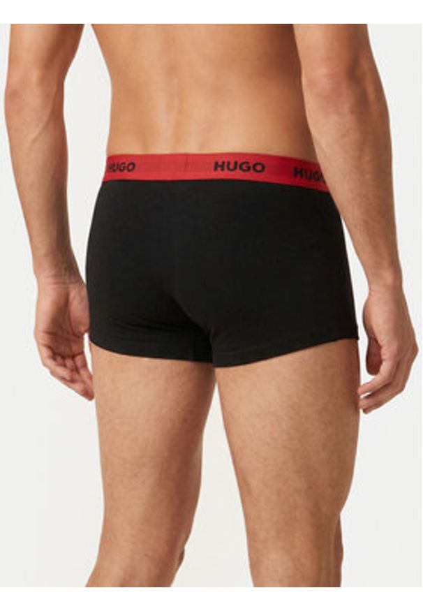 Hugo - HUGO Komplet bokserek Trunk Triplet 50532611 Czarny. Kolor: czarny. Materiał: bawełna