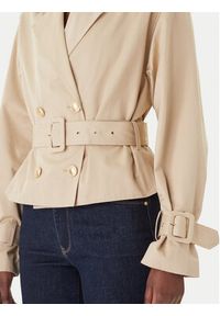 Guess Trencz W6GL21 W1954 Beżowy Regular Fit. Kolor: beżowy. Materiał: bawełna, syntetyk #3