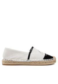 Karl Lagerfeld - KARL LAGERFELD Espadryle KL80108A Biały. Kolor: biały. Materiał: materiał