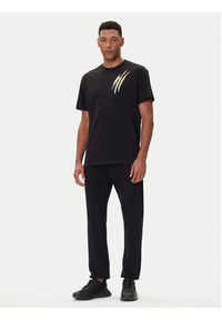 Plein Sport T-Shirt FAEC MTK8356 STE001N Czarny Loose Fit. Kolor: czarny. Materiał: bawełna. Styl: sportowy #5