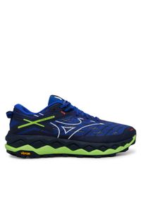 Mizuno Buty do biegania Wave Mujin 10 J1GJ2470 Niebieski. Kolor: niebieski. Materiał: materiał. Model: Mizuno Wave