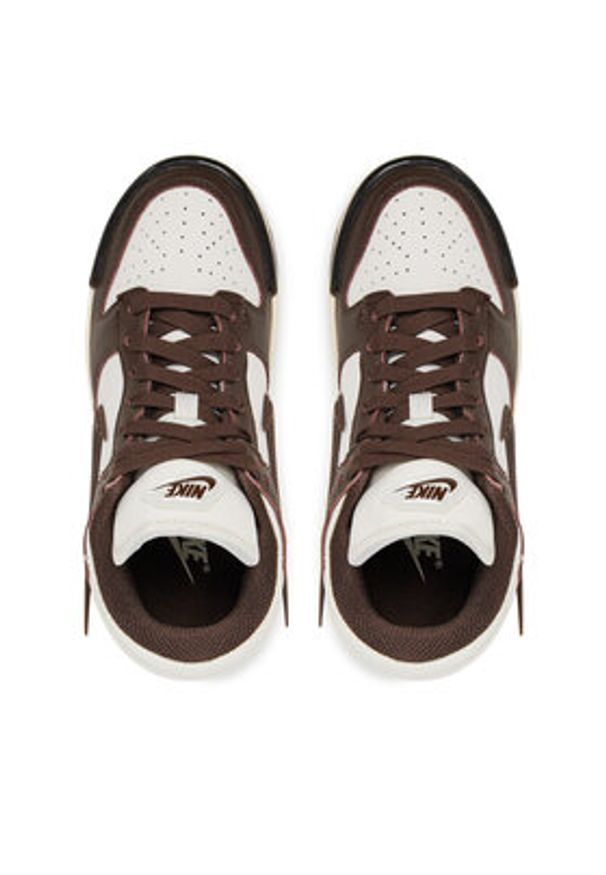 Nike Sneakersy Dunk Low Twist DZ2794 003 Biały. Kolor: biały. Materiał: skóra