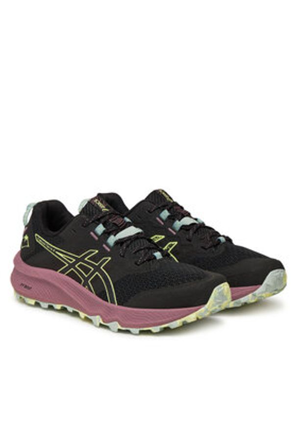Asics Buty do biegania Trabuco Terra 2 1012B427 Czarny. Kolor: czarny. Materiał: mesh, materiał