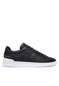 Polo Ralph Lauren Sneakersy Heritage Court II 809P13083002 Czarny. Kolor: czarny. Materiał: skóra #1