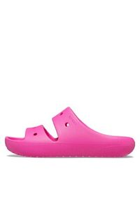 Crocs Klapki Classic Sandal V2 Kids 209421 Różowy. Kolor: różowy #3