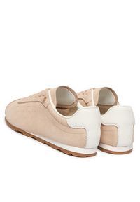 TOMMY HILFIGER - Tommy Hilfiger Sneakersy Th Bella Low Runner Suede FW0FW09189 Różowy. Kolor: różowy. Materiał: zamsz, skóra #5