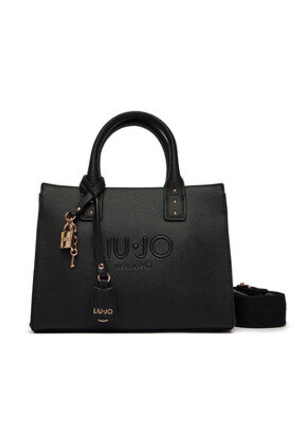 Liu Jo Torebka AA6150 ES029 Czarny. Kolor: czarny. Materiał: skórzane