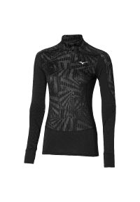 Termiczna koszulka damska Mizuno V. G4. Kolor: czarny. Sport: fitness #1