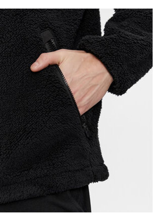 Kappa Bluza 321H7YW Czarny Regular Fit. Kolor: czarny. Materiał: syntetyk