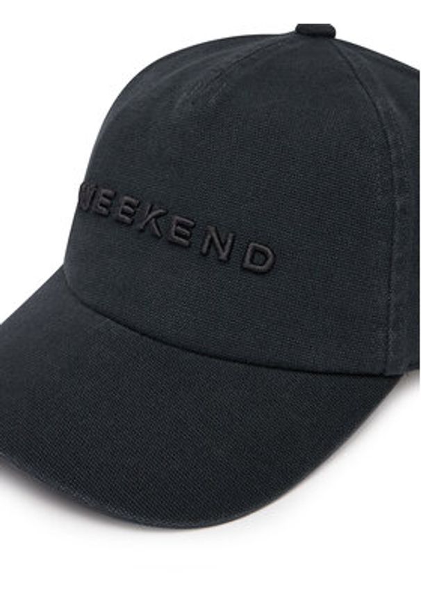 Weekend Max Mara Czapka z daszkiem Afalco 2615571034 Szary. Kolor: szary. Materiał: bawełna