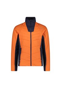 Kurtka puchowa z odpinanymi rękawami CMP. Kolor: pomarańczowy. Materiał: puch. Sport: narciarstwo #1
