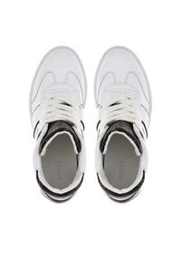 Guess Sneakersy Morens FL7MRN FAL12 Biały. Kolor: biały. Materiał: skóra