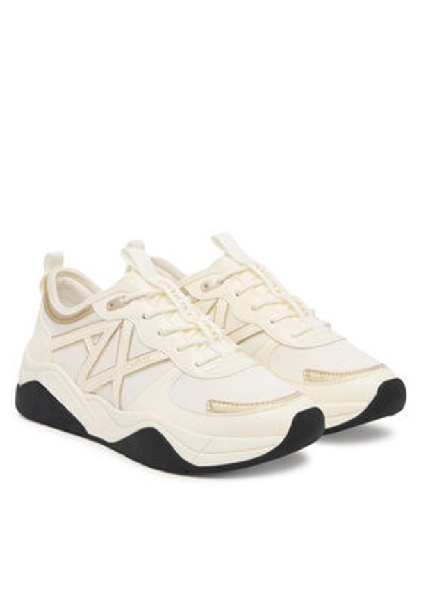 Armani Exchange Sneakersy XDX039 XV311 MZ128 Écru. Materiał: materiał