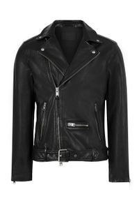 AllSaints Ramoneska skórzana WICK BIKER męska kolor czarny przejściowa ML007P. Okazja: na co dzień. Kolor: czarny. Materiał: skóra. Styl: casual #2