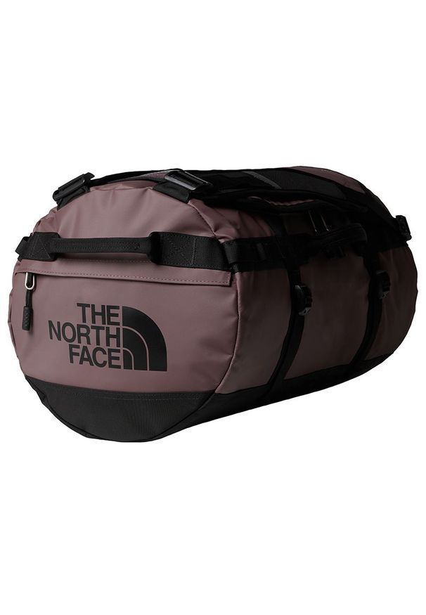 Torba The North Face Base Camp Duffel S 0A52STCAI1 - różowa. Kolor: różowy. Materiał: poliester, nylon. Wzór: paski