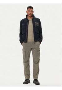 Aeronautica Militare Kurtka bomber 252AM1380UL00902 Granatowy Regular Fit. Kolor: niebieski. Materiał: syntetyk #6