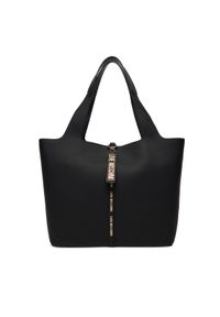 Love Moschino - LOVE MOSCHINO Torebka JC4175PP1NLV0000 Czarny. Kolor: czarny. Materiał: skórzane