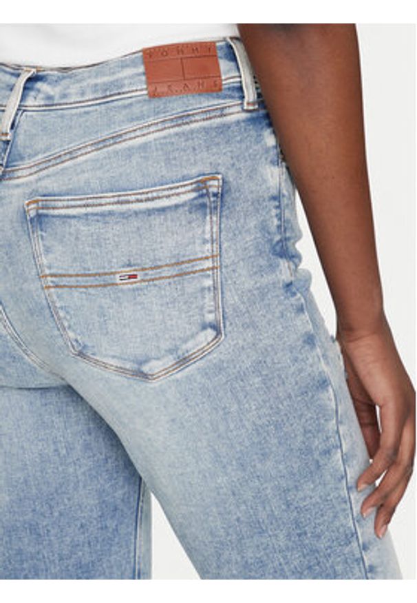 Tommy Jeans Jeansy Nora DW0DW20024 Niebieski Skinny Fit. Kolor: niebieski