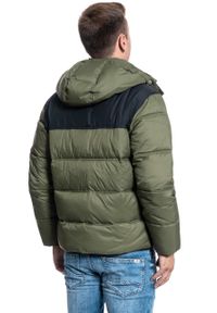 Lee - MĘSKA KURTKA ZIMOWA LEE PUFFER JACKET OLIVE GREEN L86NSZNX. Sezon: zima #7