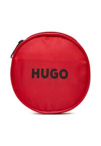 Hugo Pasek Męski 50537121 Czarny. Kolor: czarny. Materiał: skóra #6