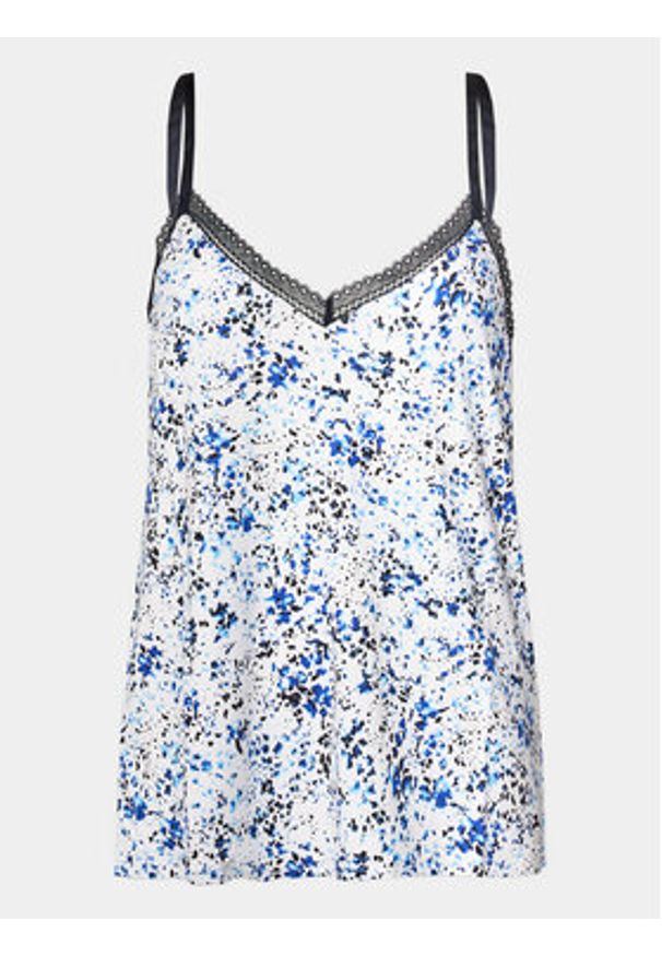 TOMMY HILFIGER - Tommy Hilfiger Koszulka piżamowa UW0UW05193 Niebieski Regular Fit. Kolor: niebieski