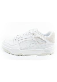 Buty do chodzenia męskie Puma Slipstream. Zapięcie: sznurówki. Kolor: biały. Materiał: tkanina, materiał, skóra, syntetyk. Szerokość cholewki: normalna. Sport: turystyka piesza