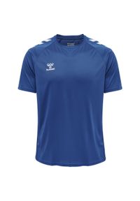 Koszulka sportowa męska Hummel Core XK Poly T-Shirt S/S. Kolor: niebieski #1