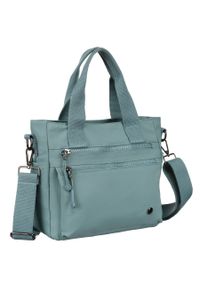 Shopperka damska Peterson PTN CSM-07 niebieska. Kolor: niebieski