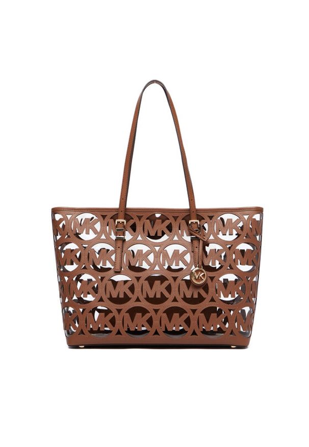 MICHAEL Michael Kors Torebka 30S6GQNT9O Brązowy. Kolor: brązowy. Materiał: skórzane