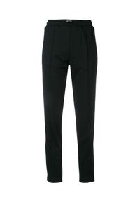 MONCLER - Spodnie dresowe czarne. Kolor: czarny. Materiał: dresówka #7