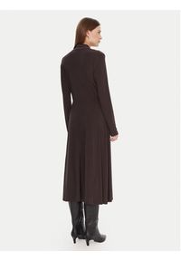 Joseph Ribkoff Sukienka koktajlowa 253235 Brązowy Slim Fit. Kolor: brązowy. Materiał: syntetyk. Styl: wizytowy #4