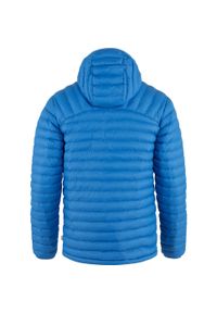 Kurtka puchowa męska Fjällräven Expedition Lätt Hoodie. Kolor: niebieski. Materiał: puch