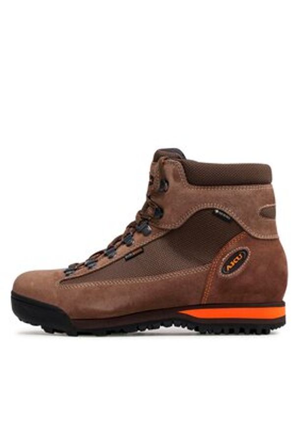 Aku Trekkingi Slope Micro Gtx GORE-TEX 885.10 Brązowy. Kolor: brązowy. Materiał: zamsz, skóra. Technologia: Gore-Tex. Sport: turystyka piesza