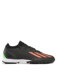 Adidas - adidas Buty do piłki nożnej X Speedportal.3 Turf Boots GW8487 Czarny. Kolor: czarny. Materiał: materiał
