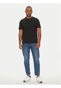 Calvin Klein Jeans T-Shirt LV040HM265 Czarny Regular Fit. Kolor: czarny. Materiał: bawełna #4