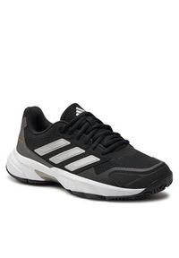 Adidas - adidas Buty do tenisa CourtJam Control 3 Tennis ID2458 Czarny. Kolor: czarny. Materiał: materiał. Sport: tenis