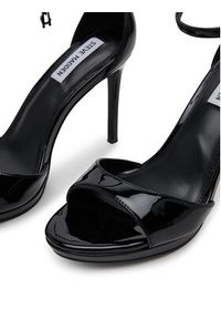 Steve Madden Sandały Evers Heeled s SM11003574 Czarny. Kolor: czarny. Materiał: skóra #6