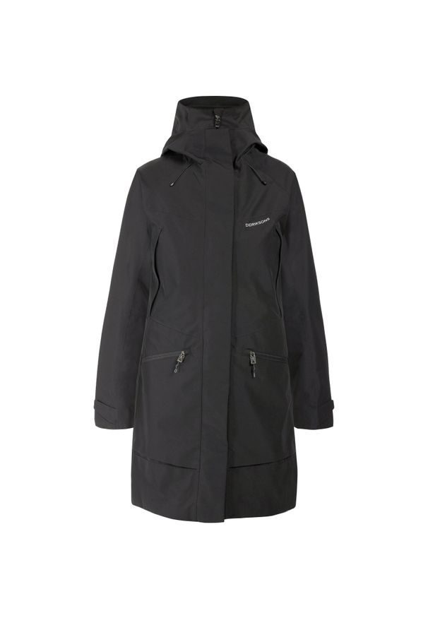 Parka dla kobiet Didriksons Ilma. Kolor: czarny. Sezon: zima