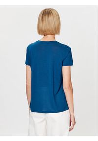 United Colors of Benetton - United Colors Of Benetton T-Shirt 3NLHE4249 Niebieski Regular Fit. Kolor: niebieski. Materiał: lyocell #5