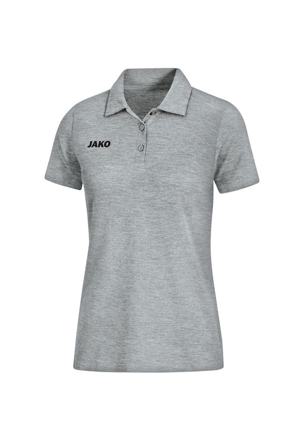 Polo Jako Base. Typ kołnierza: polo. Kolor: szary