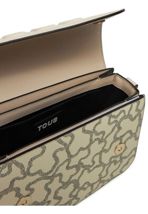 Tous - TOUS Torebka Kaos Icon 2002185451 Beżowy. Kolor: beżowy. Materiał: skórzane