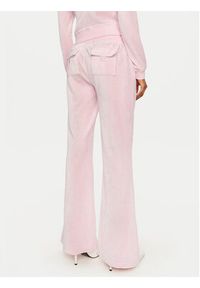 Juicy Couture Spodnie dresowe Caisa JCSEBJ008 Różowy Slim Fit. Kolor: różowy. Materiał: bawełna #5