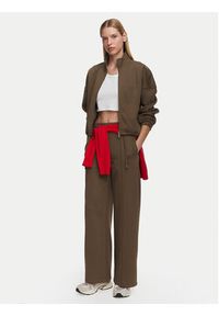 Reebok Bluza Lidka RK25979CCW Brązowy Relaxed Fit. Kolor: brązowy. Materiał: bawełna #3
