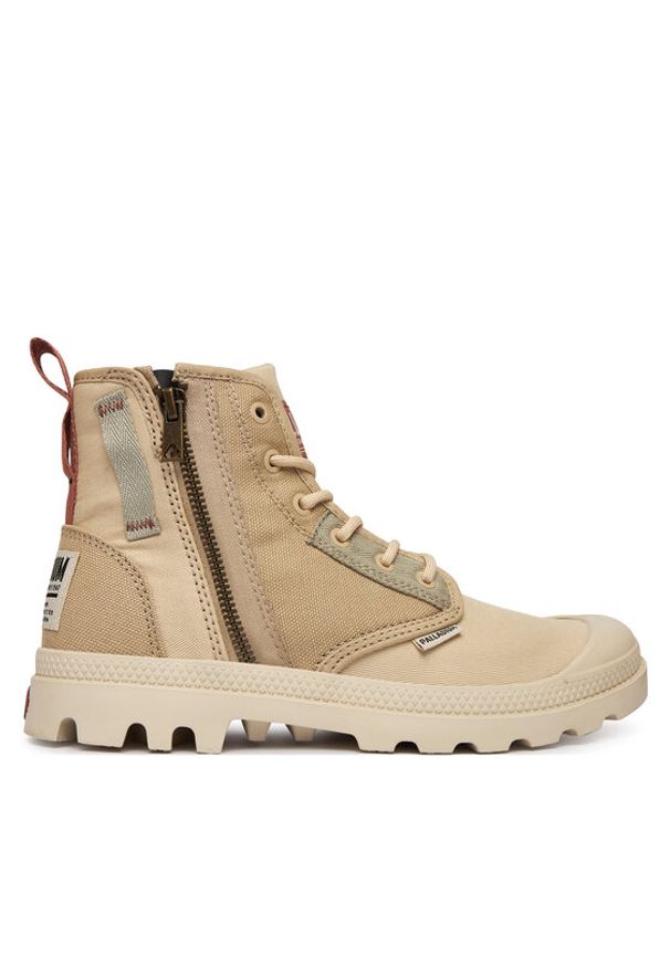 Palladium Trapery Pampadetroitzip Su 94612-221-M Beżowy. Kolor: beżowy. Materiał: materiał