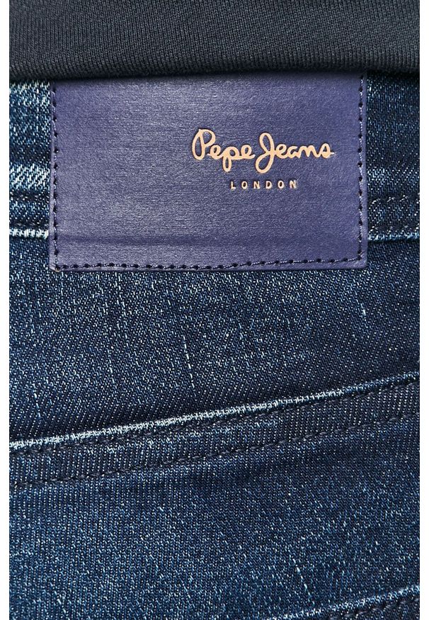 Pepe Jeans - Jeansy Cash. Kolor: niebieski