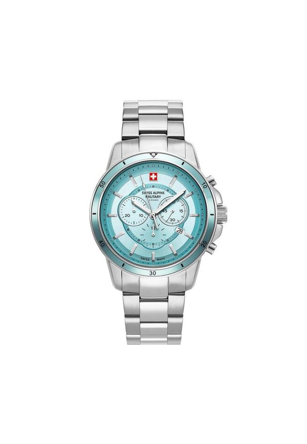 Zegarek Swiss Alpine Military. Kolor: srebrny
