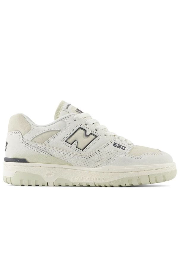 Buty damskie New Balance BBW550RF - beżowe. Okazja: na co dzień. Kolor: beżowy. Materiał: materiał, skóra, syntetyk. Szerokość cholewki: normalna. Wzór: nadruk, motyw zwierzęcy