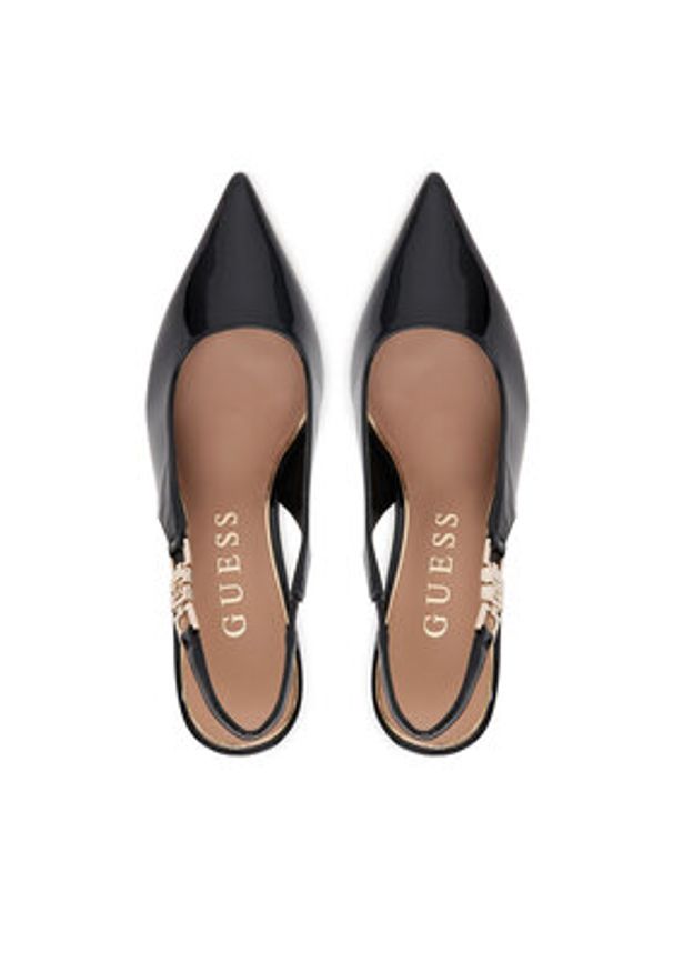 Guess Szpilki FLTNS5 PAF05 Czarny. Kolor: czarny. Materiał: skóra. Obcas: na szpilce