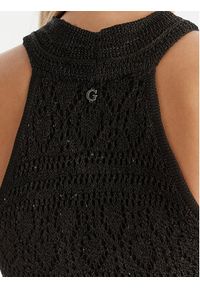 Guess Sukienka dzianinowa W5YK48 Z37G0 Czarny Slim Fit. Kolor: czarny. Materiał: syntetyk #5