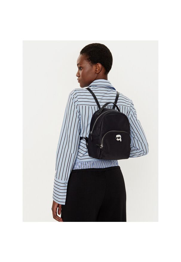 Karl Lagerfeld - Plecak KARL LAGERFELD. Kolor: czarny